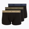 Pánske boxerky Tommy Hilfiger Trunk WB 3 pairs army green/wdg blue/ptch blue