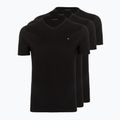 Pánske tričko Tommy Hilfiger Cotton V-Neck black/black/black