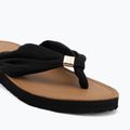 Dámske žabky Tommy Hilfiger Footbed Summer Sandal Leather black 7