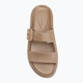 Dámske šľapky Tommy Hilfiger Double Strap Sandal Pearl safari canvas pearlized 5