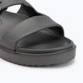 Dámske šľapky Tommy Hilfiger Double Strap Sandal Pearl dark grey pearlized 7