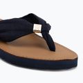 Dámske žabky Tommy Hilfiger Footbed Summer Sandal Leather space blue 7