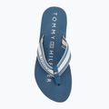Dámske žabky Tommy Hilfiger Webbing Summer Sandal cobalt steel 5