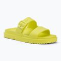 Dámske šľapky Tommy Hilfiger Light Double Strap lime zing