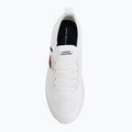 Pánske topánky Tommy Hilfiger Lightweight Knitted Runner white 5