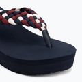 Dámske žabky Tommy Hilfiger Wedge Braided Summer Sandal rwb 7