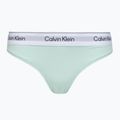 Dámske nohavičky tangá Calvin Klein LV00QF8518 Thong feel the mint