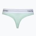 Dámske nohavičky tangá Calvin Klein LV00QF8518 Thong feel the mint 2