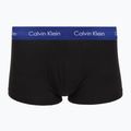 Boxerky Calvin Klein LV00NB4412 Low Rise Trunk 5 pairs black w plume wb/black w misty sage wb 5