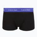 Boxerky Calvin Klein LV00NB4412 Low Rise Trunk 5 pairs black with green bloom wb/black with dazzlin 5