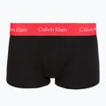 Boxerky Calvin Klein LV00NB4412 Low Rise Trunk 5 pairs black with green bloom wb/black with dazzlin 8