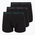 Pánske boxerky Calvin Klein 0000U2662G Trunk 3 páry black bodies and wbs with driftwood
