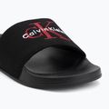Pánske šľapky Calvin Klein YM0YM01393 Ess black/rhubarb 7