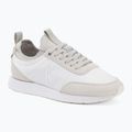 Pánske topánky Calvin Klein YM0YM01414 Retro Runner Sock Laceup Mix mat bright white/light grey