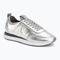Dámske topánky Calvin Klein HW0HW03287 Retro Runner Metallic silver