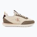 Dámske topánky Calvin Klein YW0YW02060 Retro Runner Sock Laceup Mix Mat turtledove/spanish villa/bordeaux 2