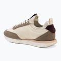 Dámske topánky Calvin Klein YW0YW02060 Retro Runner Sock Laceup Mix Mat turtledove/spanish villa/bordeaux 3