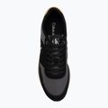 Pánske topánky Calvin Klein HM0HM02212 Retro Runner Bans Leather Suede black/iron gate/amber gold 5