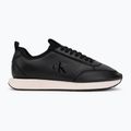 Dámske topánky Calvin Klein HW0HW03118 Retro Runner Sock PANL Leather Neo black/crystal grey 2
