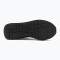 Pánske topánky Calvin Klein HM0HM02212 Retro Runner Bans Leather Suede triple black/adrenaline rush 4