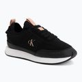 Dámske topánky Calvin Klein HW0HW03250 Retro Runner Sock black/tuscany