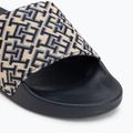 Dámske šľapky Tommy Hilfiger Monogram space blue 7