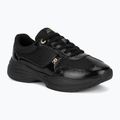 Dámske topánky Tommy Hilfiger ModernRunner Shiny Leather black