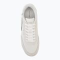 Pánske topánky Tommy Hilfiger Basket Core Leather Suede Mix ecru/street green 5