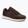 Pánske topánky Tommy Hilfiger Runner Suede Mix cocoa tracksuits