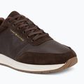 Pánske topánky Tommy Hilfiger Runner Suede Mix cocoa tracksuits 7