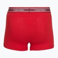 Pánske boxerky Calvin Klein LV00NB4615 Trunk black/established red/goji berry 5