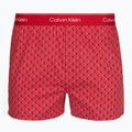 Pánske boxerky Calvin Klein LV00NB4727 Boxer Slim black/prep emblem goji berry/grisai 2