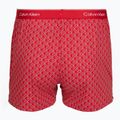 Pánske boxerky Calvin Klein LV00NB4727 Boxer Slim black/prep emblem goji berry/grisai 3