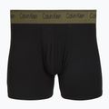 Pánske boxerky Calvin Klein LV00NB4410 Brief black w/bronze flash wb/black/oliv 3