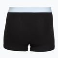 Pánske boxerky Calvin Klein LV00NB4286 Relaxed Fit Trunk black bodies w/ poseidon blue/plein 5