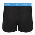 Pánske boxerky Calvin Klein LV00NB4267 Boxer Slim black bodies w/ poseidon blue/plein 5