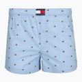 Pánske boxerky Tommy Hilfiger Woven Boxer Print 3 pack chambray flag/carb navy/c navy flag 5