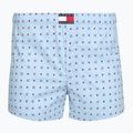 Pánske boxerky Tommy Hilfiger Woven Boxer Print 3 pack rwb foulard/med red/rwb w chck 2