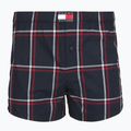 Pánske boxerky Tommy Hilfiger Woven Boxer Print 3 pack rwb foulard/med red/rwb w chck 4