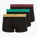Pánske boxerky Tommy Hilfiger Trunk Metallic gold/burgundy/green