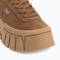 Dámske topánky Tommy Jeans Platform Sneaker Suede warm khaki 7