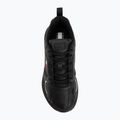 Pánske topánky Tommy Jeans Runn Leather triple black 5