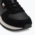 Pánske topánky Tommy Jeans Runner Flag Mix washed black/stratus grey 7