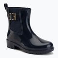 Dámske gumáky Tommy Hilfiger Buckle Glossy Ankle space blue