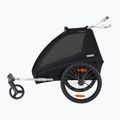 Thule Coaster XT Bike Trailer+Stroll príves na bicykel pre dve osoby čierny 10101810 2