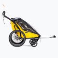Dvojitý príves na bicykel Thule Chariot Sport žltý 10201024 2