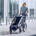 Dvojmiestny príves na bicykel Thule Chariot Lite zelený 10203022 7