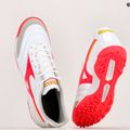 Pánske kopačky Mizuno Morelia Sala Classic TF white/flery coral2/bolt2 9