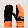 Oakley B1B Mittes mäkké oranžové snowboardové rukavice 8