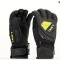 Pánske lyžiarske rukavice LEKI WCR C-Tech 3D black ice/lemon 9